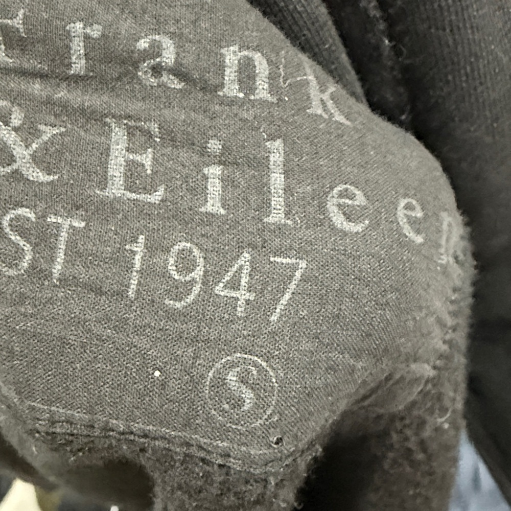 Frank & Eileen Dress Willa Wrap Triple Fleece in Black - Picture 11 of 11